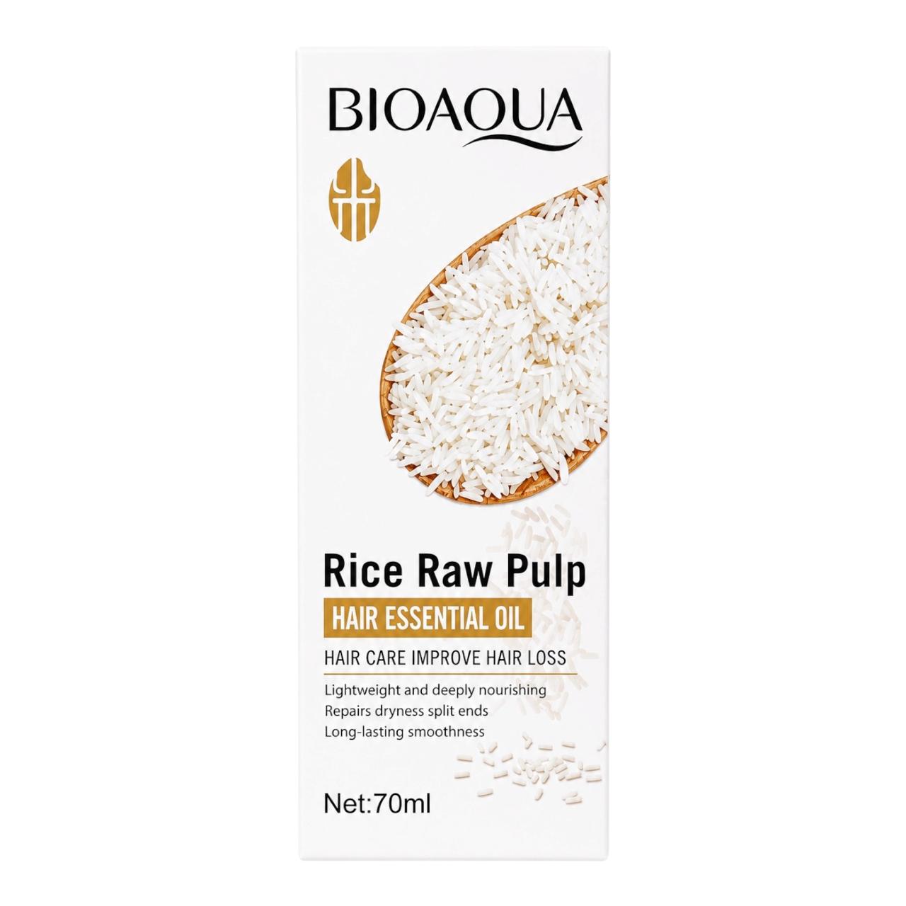 ACEITE CAPILAR DE ARROZ 70ML BIOAQUA