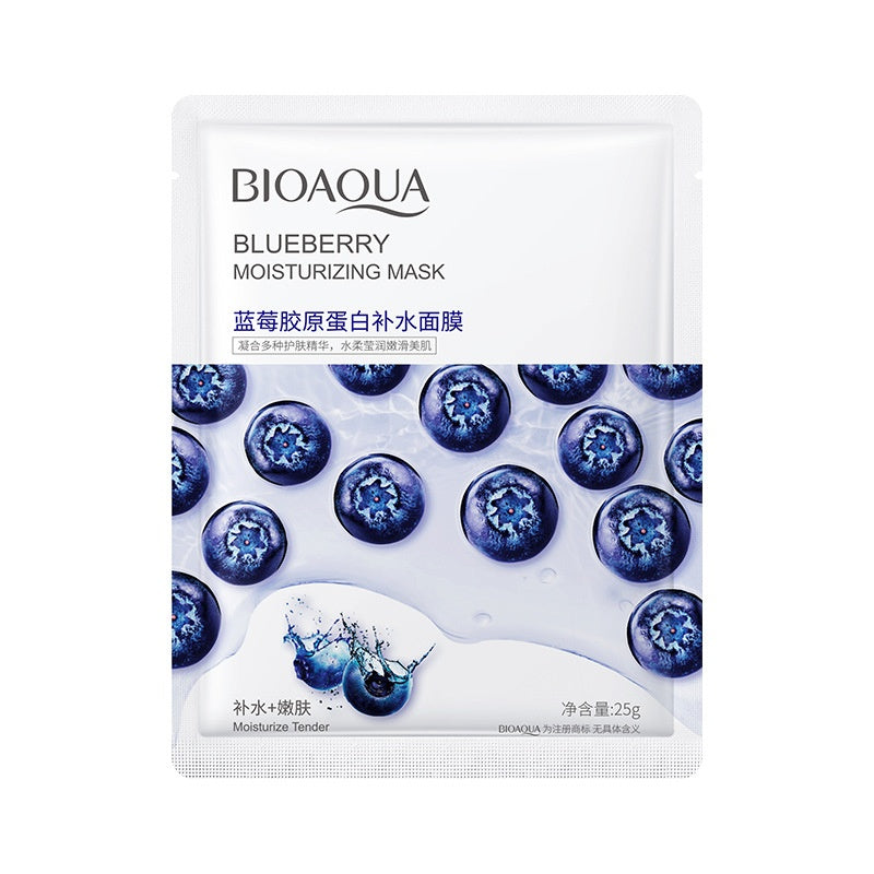 MASCARILLA EN VELO BLUEBERRY BIOAQUA