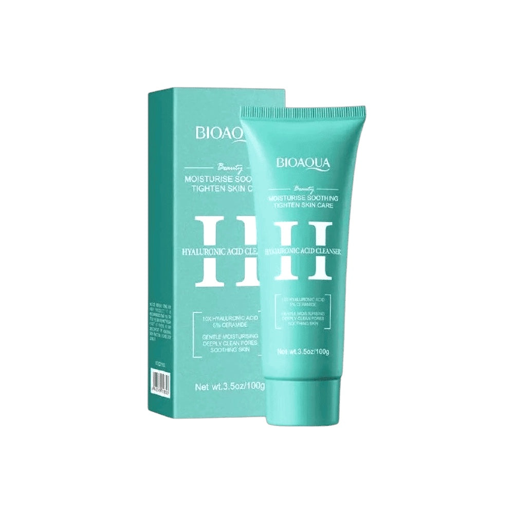 JABON FACIAL AZUL ACIDO HIALURONICO BIOAQUA