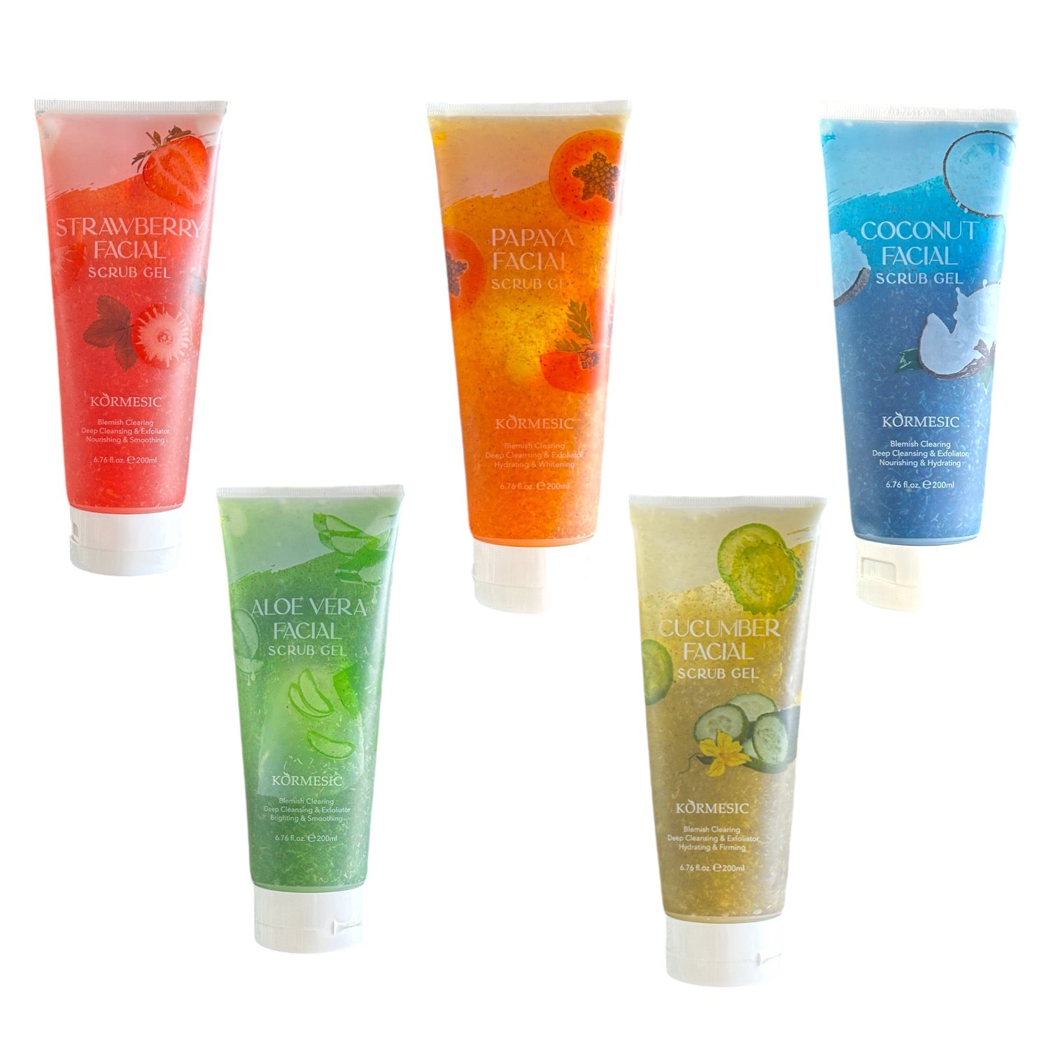 EXFOLIANTE TARRO 200ML SURTIDO KORMESIC