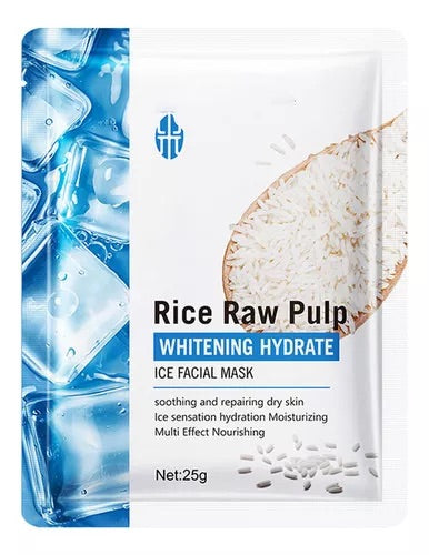 MASCARILLA EN VELO ARROZ HIELO WHITENING HYDRATE 25G BIOAQUA