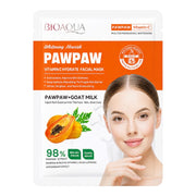 MASCARILLA EN VELO PAPAYA PAWPAW 98% BIOAQUA