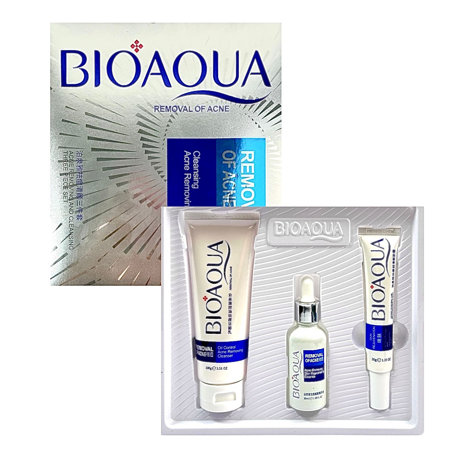 KIT FACIAL ANTI ACNE BIOAQUA
