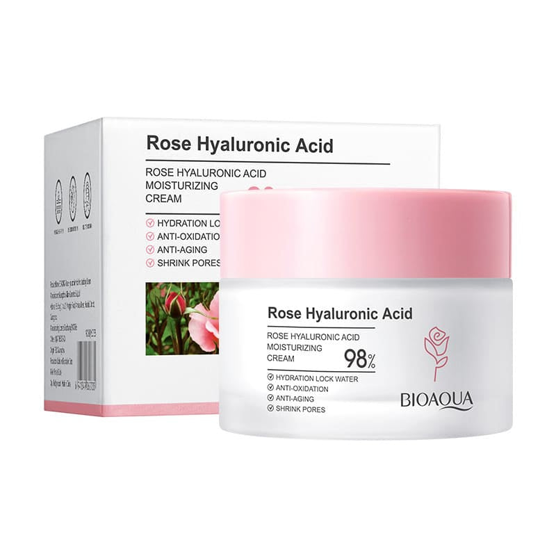 CREMA FACIAL HIDRATANTE DE ROSAS BIOAQUA