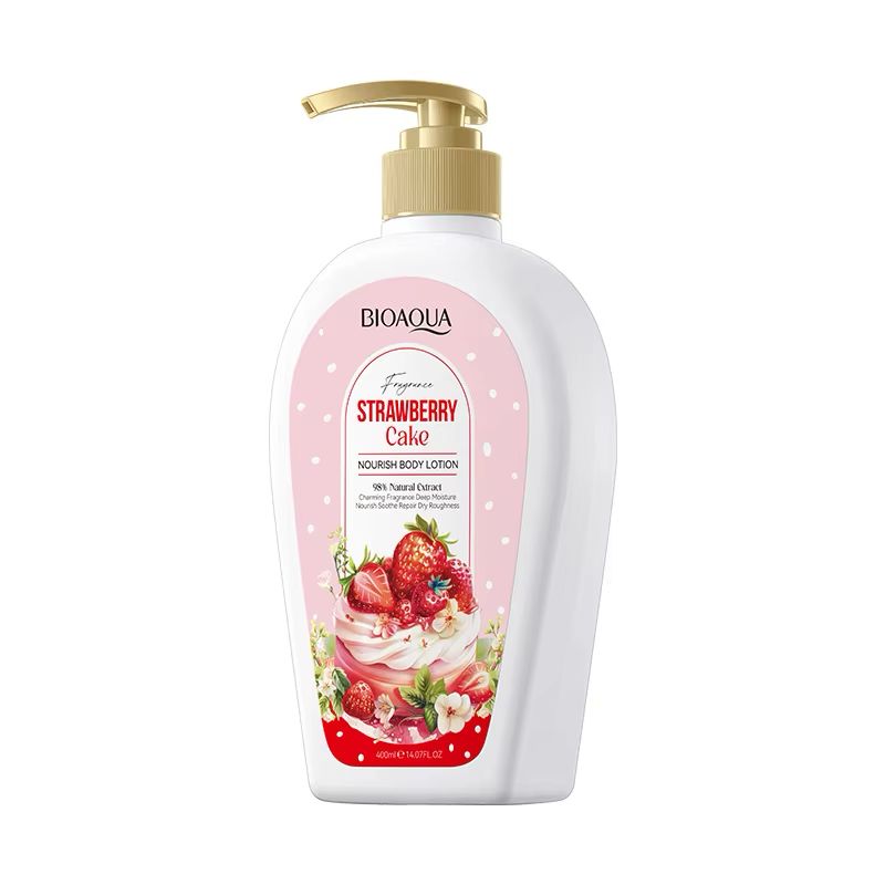 CREMA CORPORAL STRAWBERRY CAKE 400ML BIOAQUA