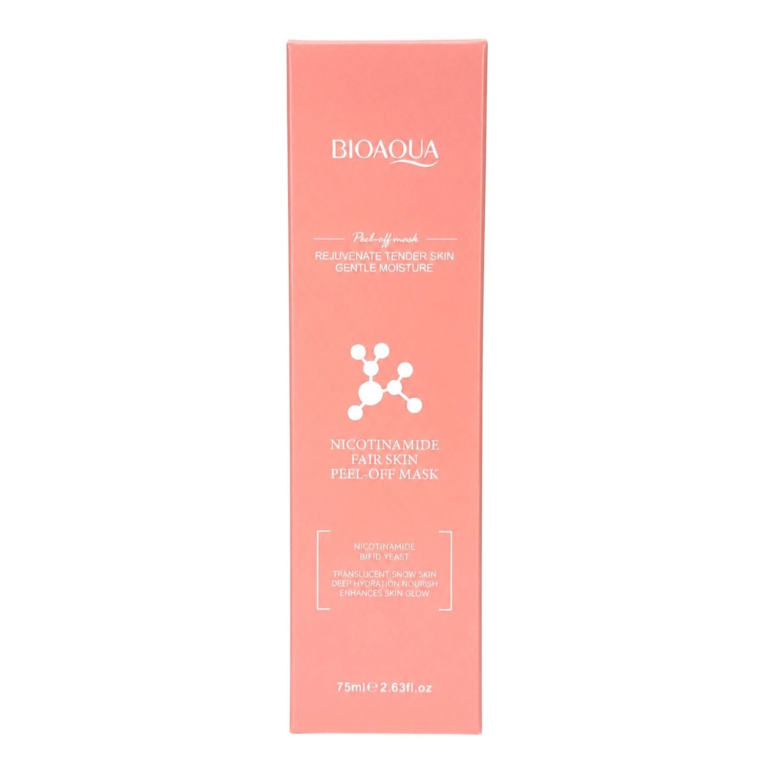 MASCARILLA PEEL-OFF DE NICOTINAMIDA 75ML BIOAQUA
