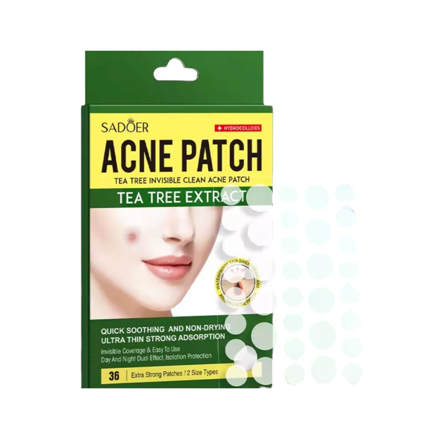 PARCHES DE ACNE X36 SADOER