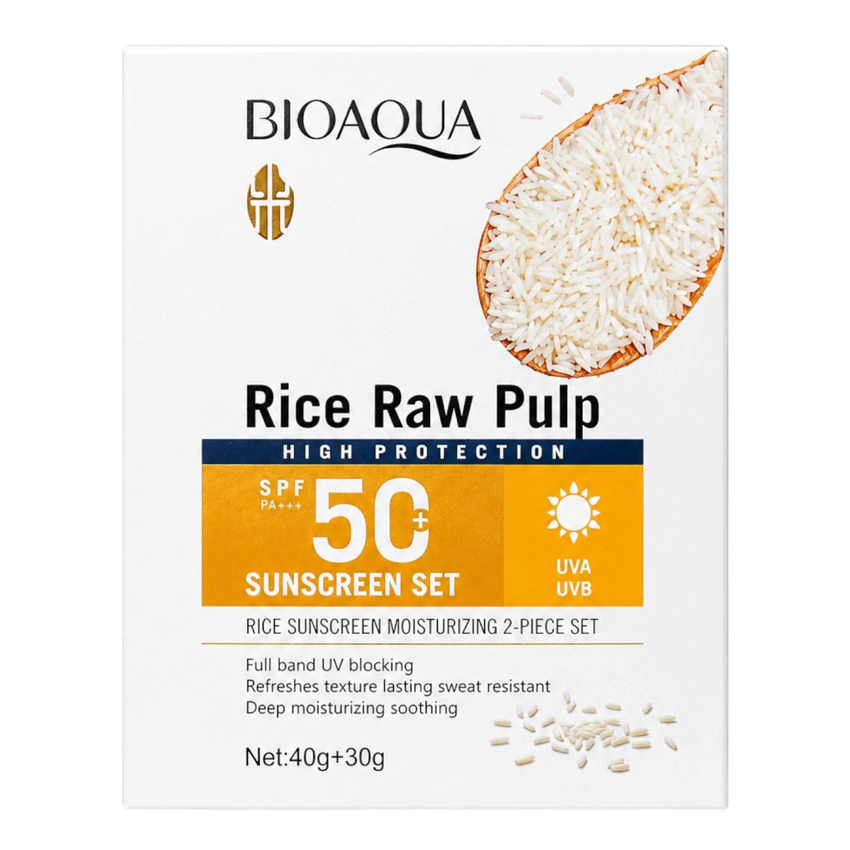 SET PROTECTOR SOLAR SPF50+ Y GEL HIDRATANTE BIOAQUA