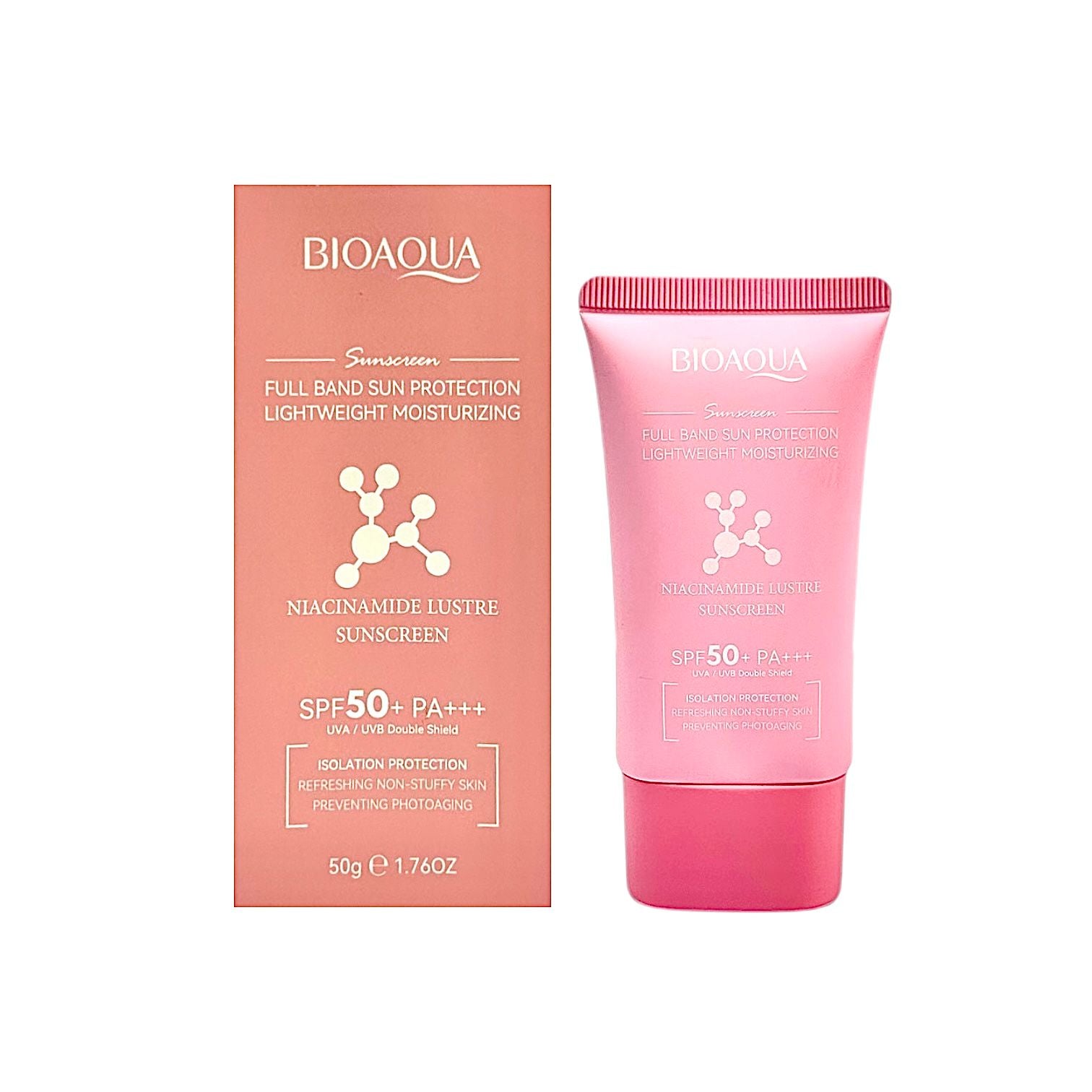 PROTECTOR SOLAR SPF50+ NICOTINAMIDA 50G BIOAQUA