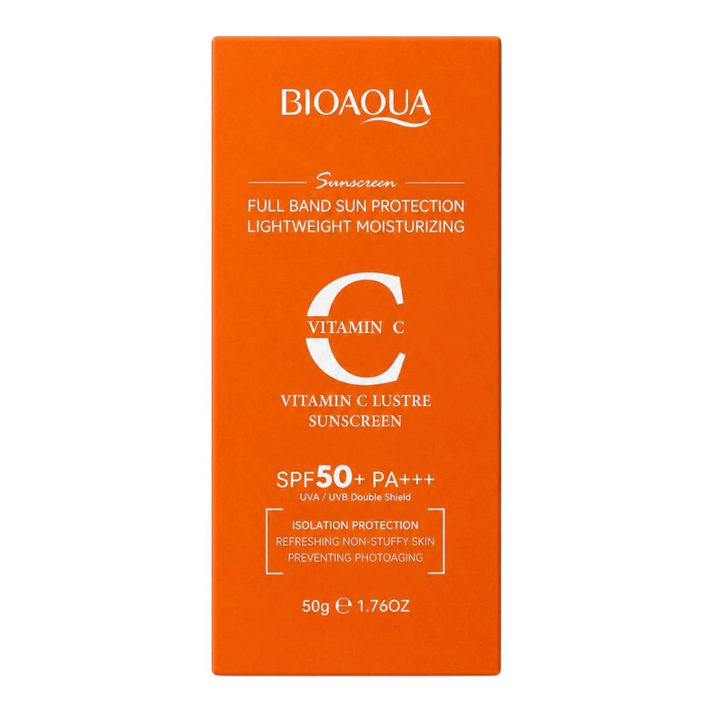 PROTECTOR SOLAR SPF50+ NARANJA VITAMINA C 50G BIOAQUA