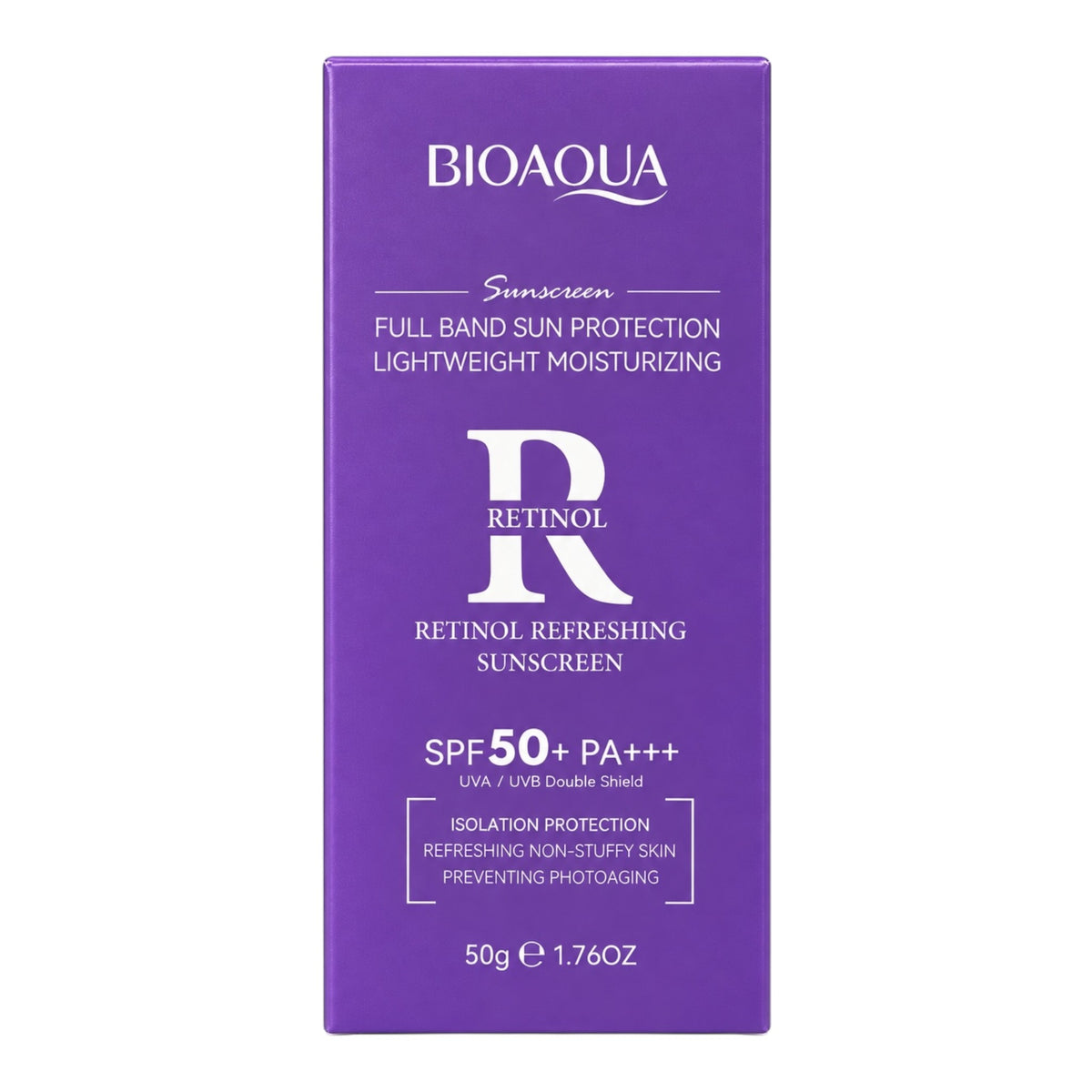 PROTECTOR SOLAR SPF50+ RETINOL 50G BIOAQUA