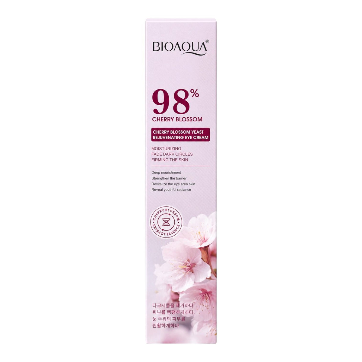 CONTORNO DE OJOS FLOR DE CEREZO 98% 20G BIOAQUA