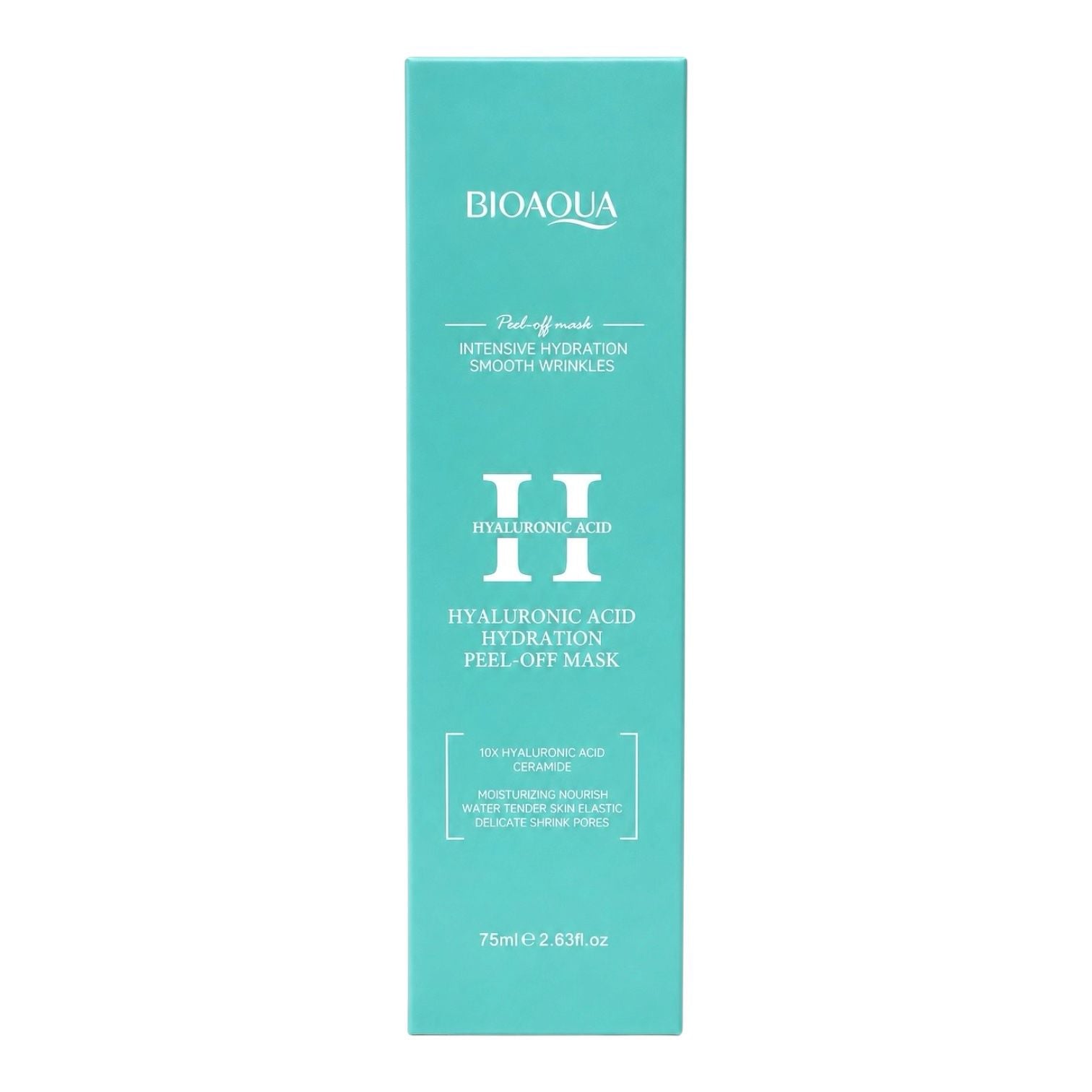 MASCARILLA PEEL-OFF DE ACIDO HIALURONICO AZUL 75ML BIOAQUA