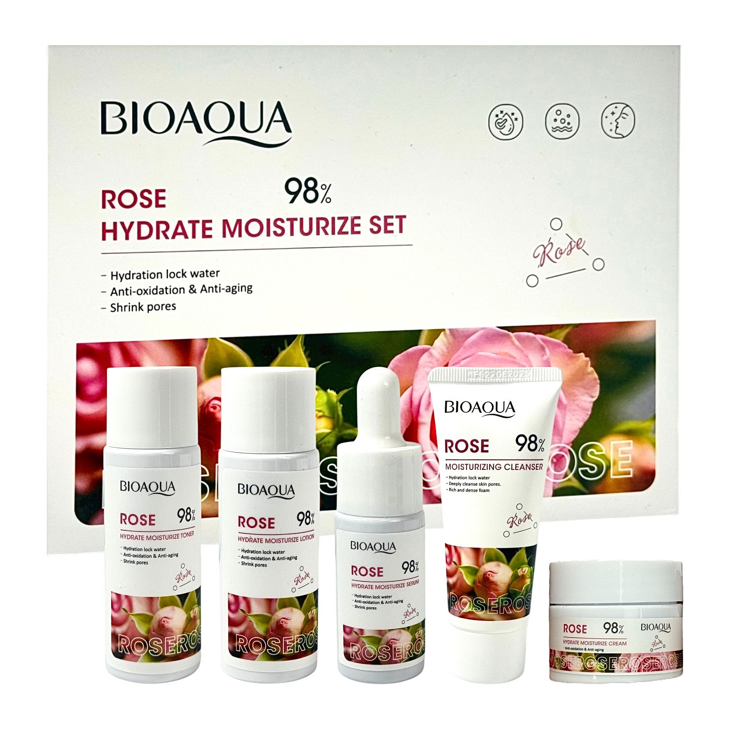 MINI KIT VIAJERO DE ROSAS BIOAQUA