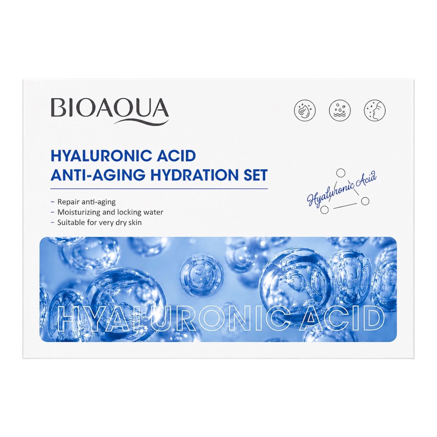 MINI KIT VIAJERO DE ACIDO HIALURONICO BIOAQUA