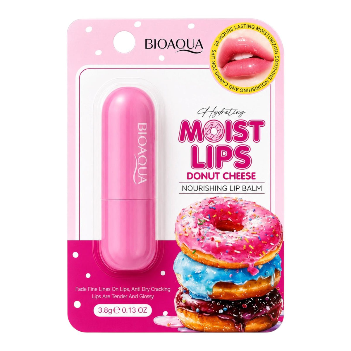 BALSAMO DE LABIOS DONUT CHEESE BIOAQUA