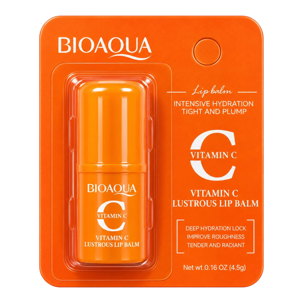 BALSAMO DE LABIOS NARANJA VITAMINA C 4.5G BIOAQUA