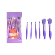 SET X6 BROCHAS COLORES MAKEUP BRUSH