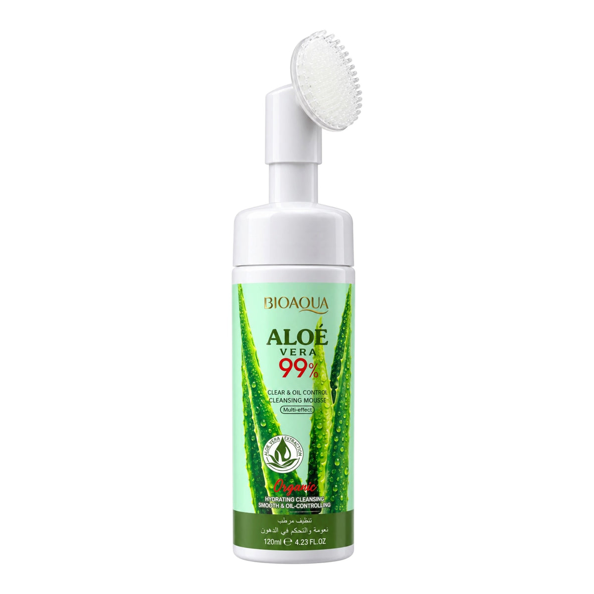 JABON ESPUMA ALOE VERA 99% 120ML BIOAQUA