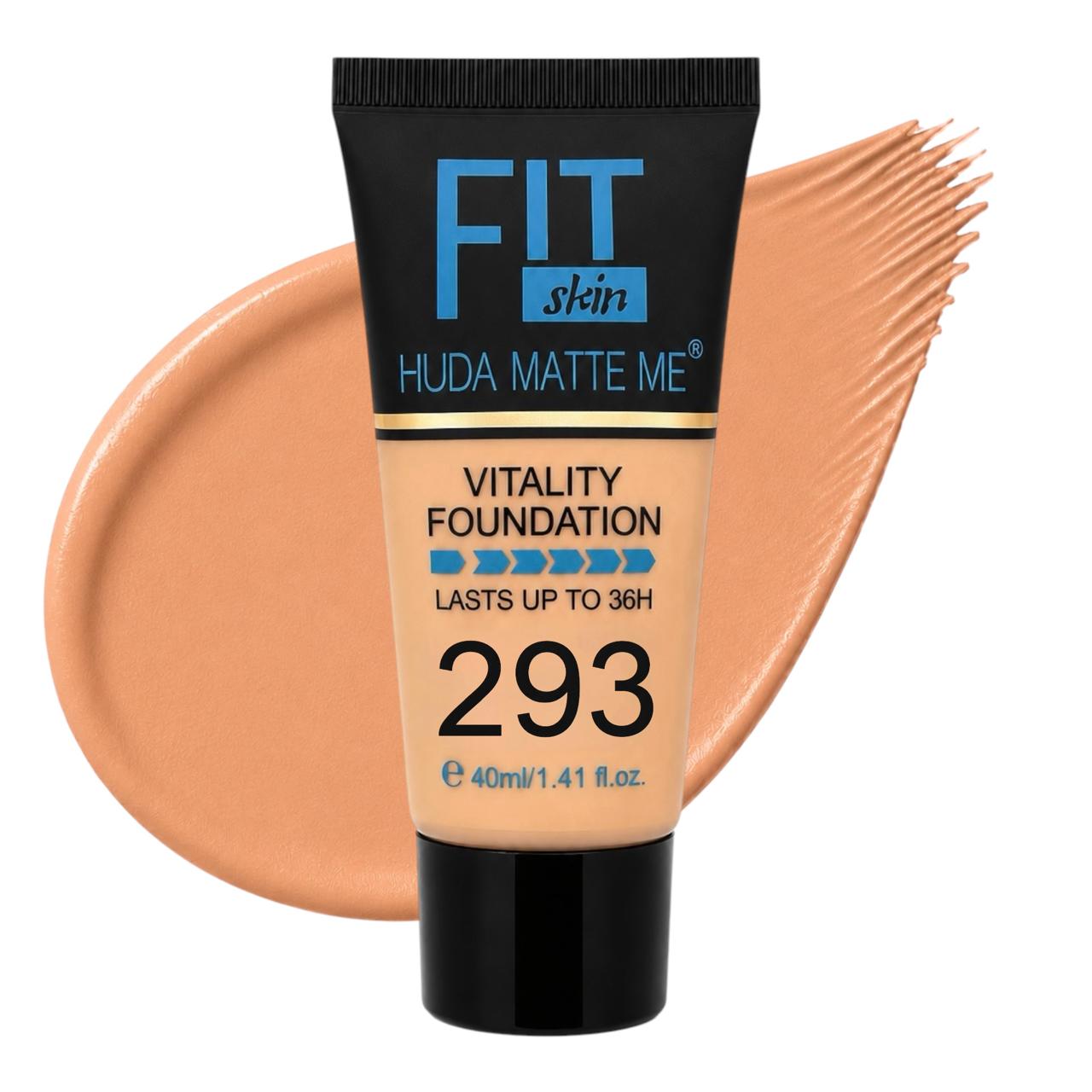 BASE LIQUIDA 36H FIT SKIN 40ML HUDA MATTE ME