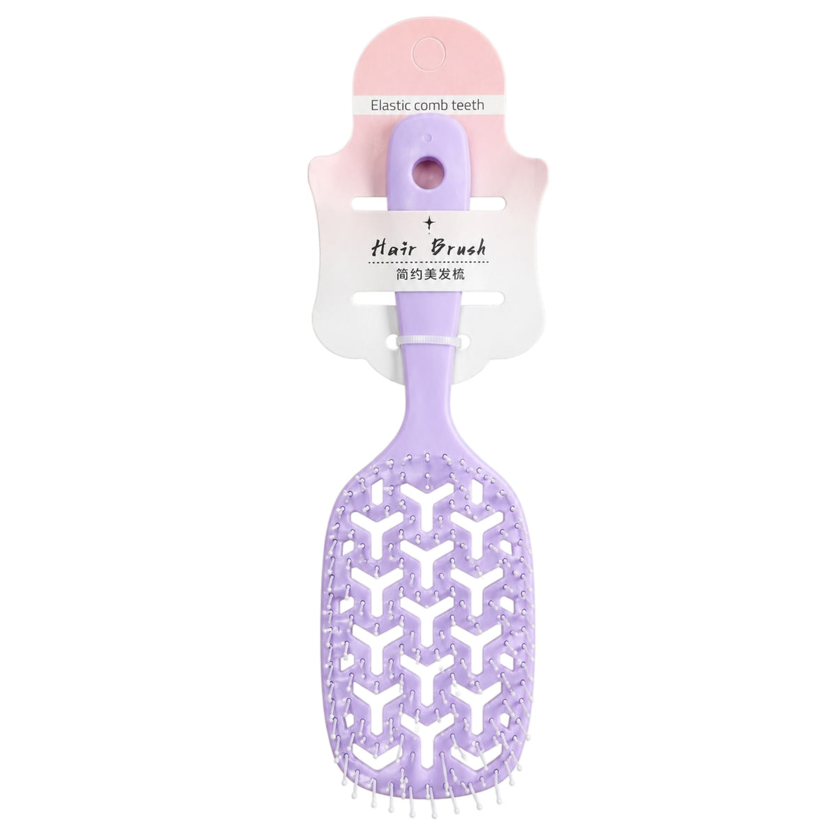 CEPILLO CUADRADO COLORES SURTIDOS HAIR BRUSH