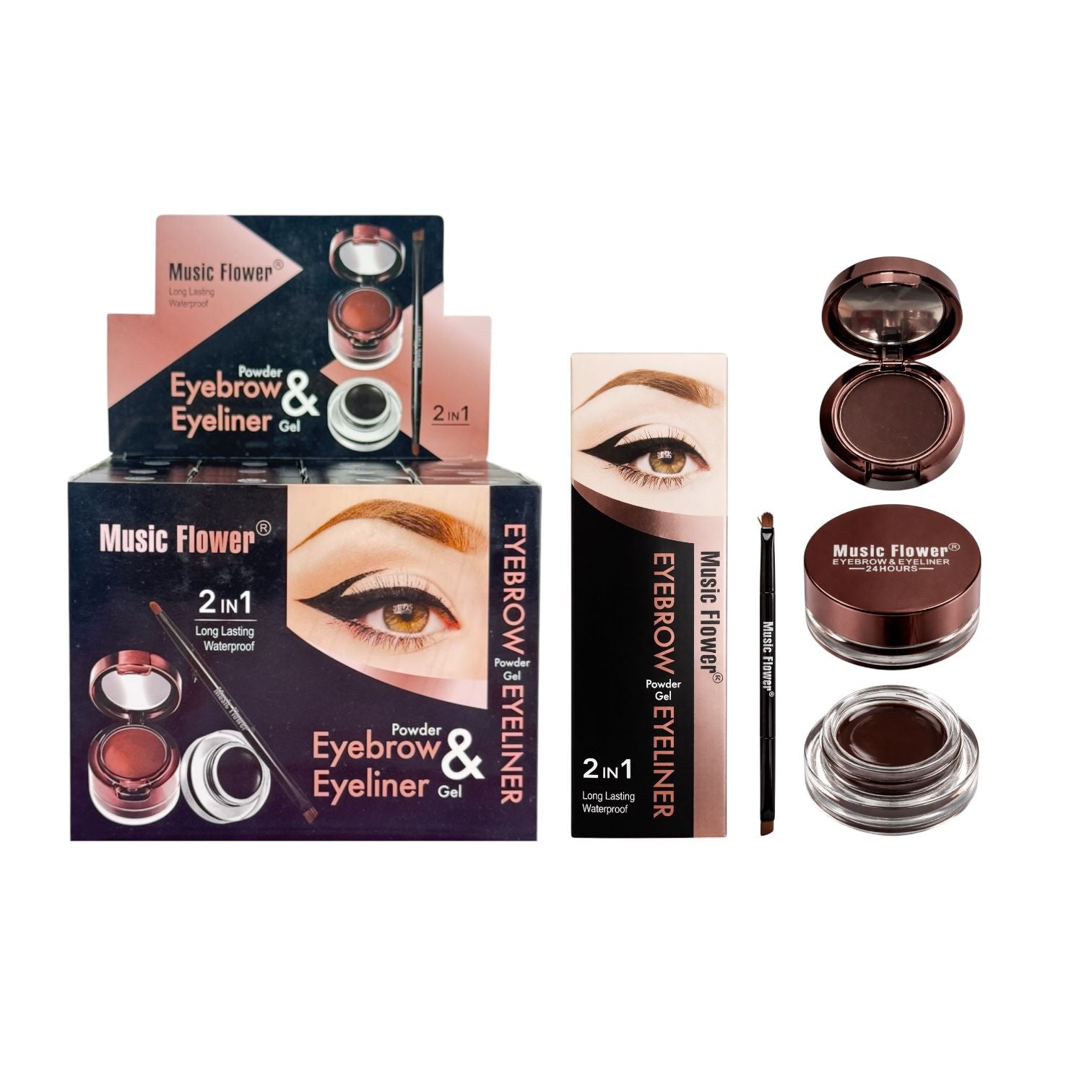 BETUN DE CEJAS 2EN1 MUSIC FLOWER