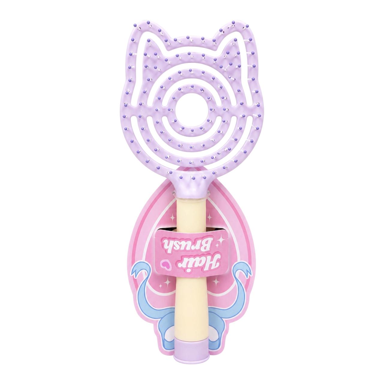 CEPILLO ESQUELETO GATICO CONEJITO HAIR BRUSH