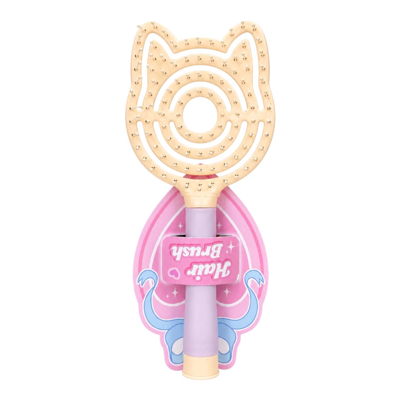 CEPILLO ESQUELETO GATICO CONEJITO HAIR BRUSH