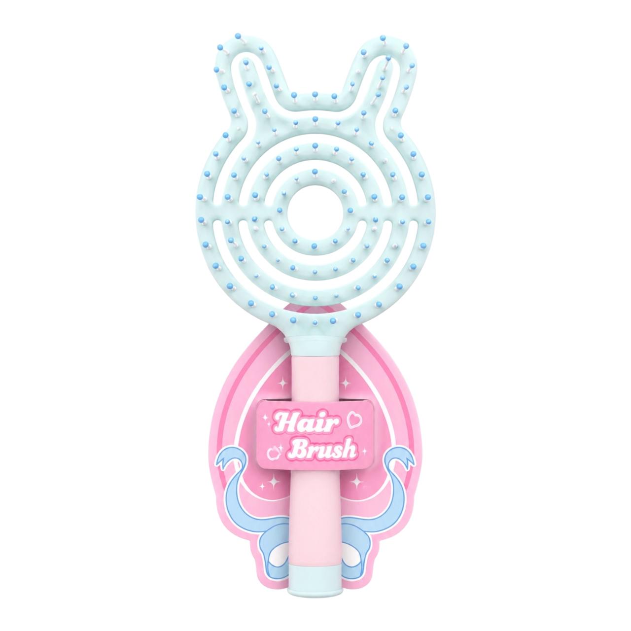 CEPILLO ESQUELETO GATICO CONEJITO HAIR BRUSH
