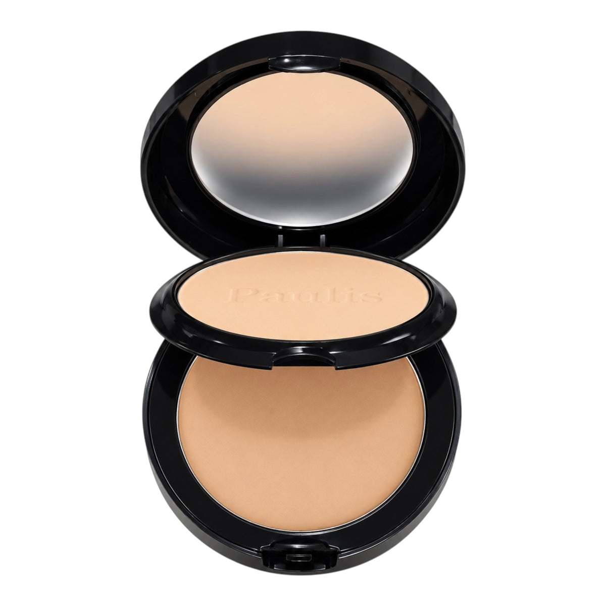 POLVO COMPACTO CORRECTOR NEGRO PAULIS