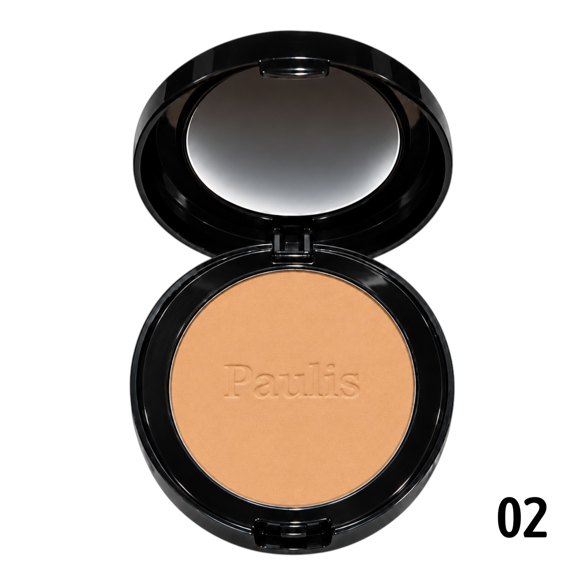 POLVO COMPACTO CORRECTOR NEGRO PAULIS
