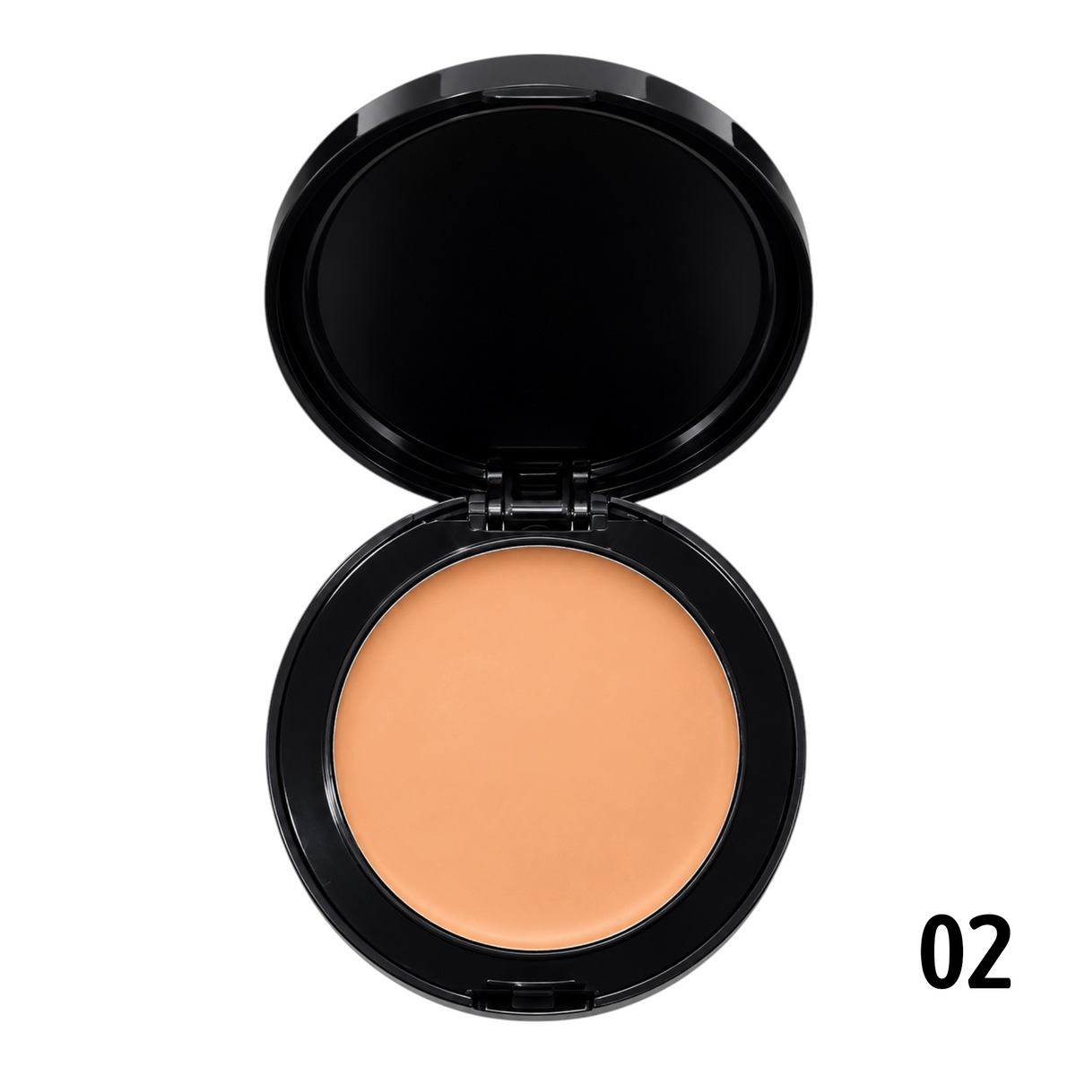 POLVO COMPACTO CORRECTOR NEGRO PAULIS