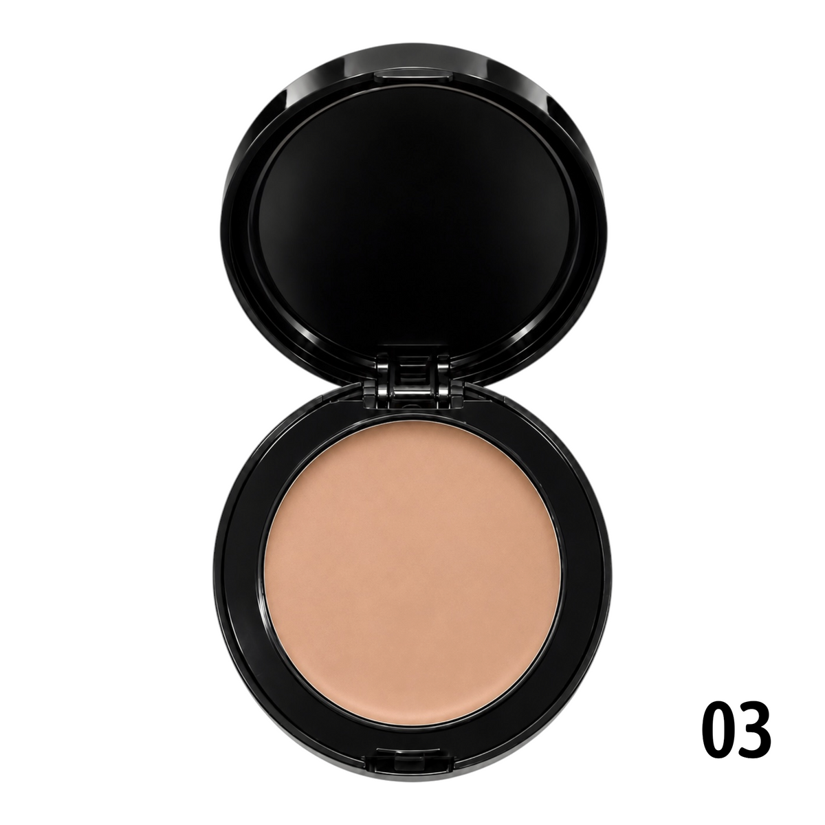 POLVO COMPACTO CORRECTOR NEGRO PAULIS