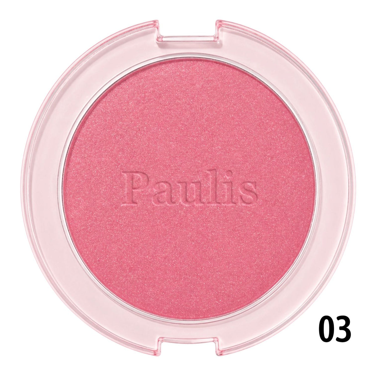 RUBOR EN POLVO ROSY BLUSH ROSADO PAULIS