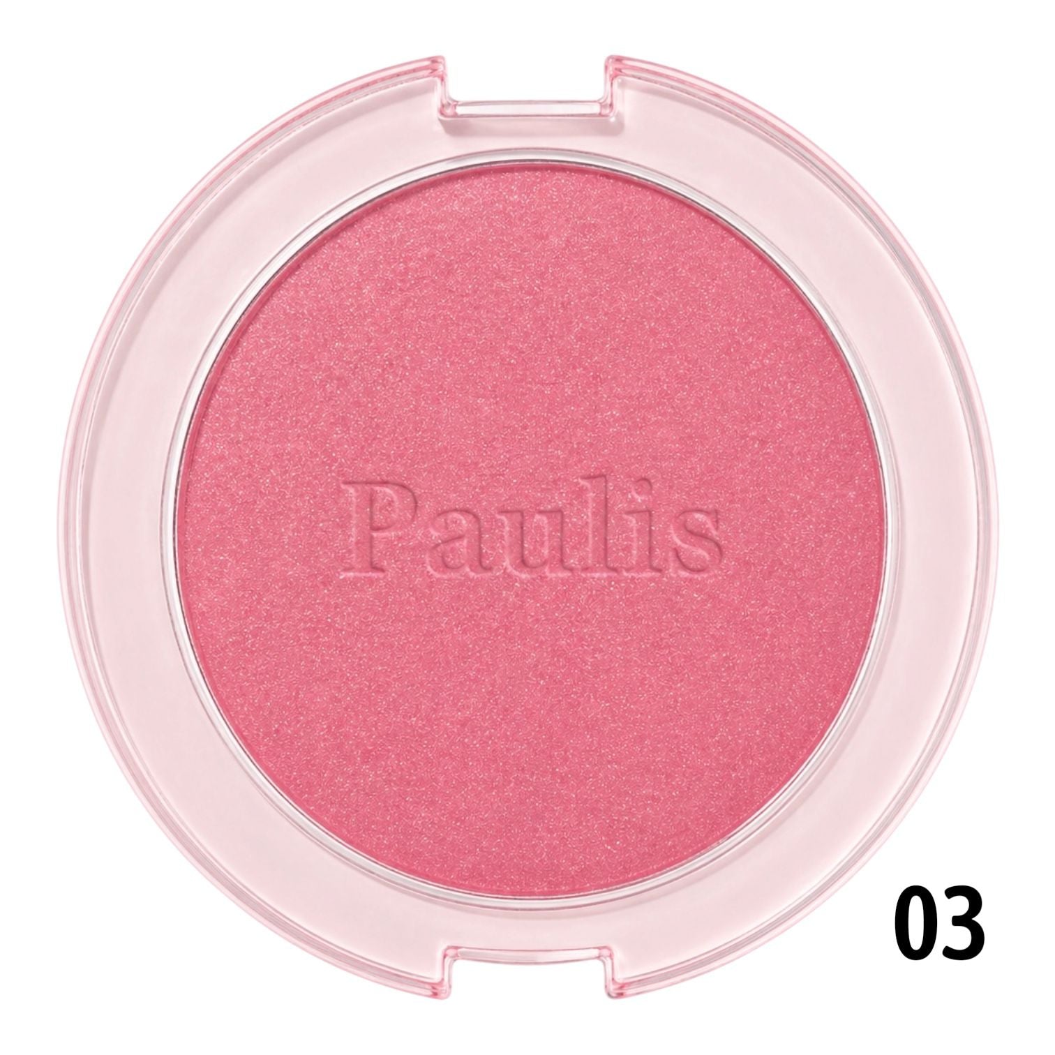 RUBOR EN POLVO ROSY BLUSH ROSADO PAULIS