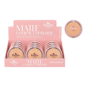 POLVO COMPACTO ROSADO METALIZADO PAULIS