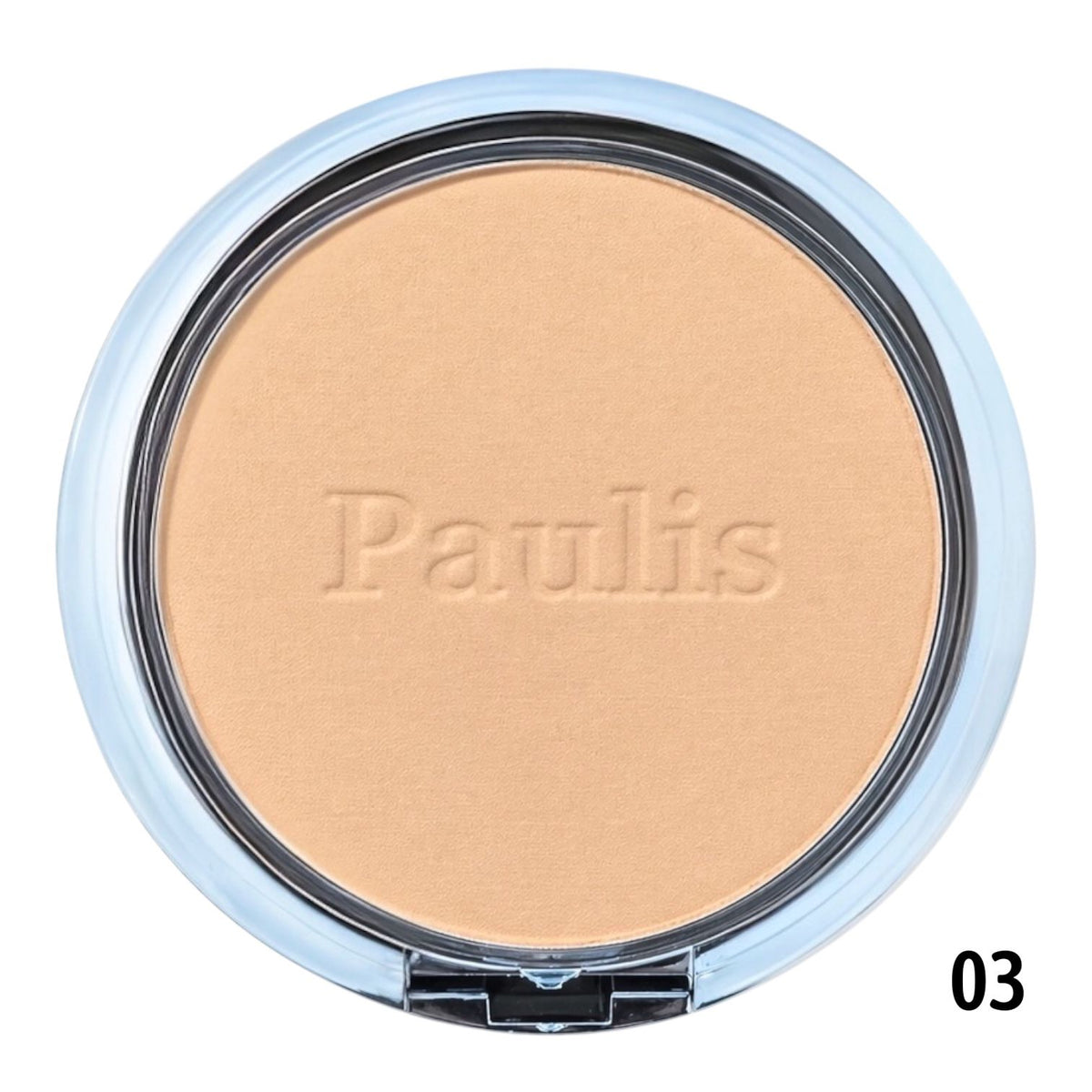 POLVO COMPACTO AZUL METALIZADO PAULIS