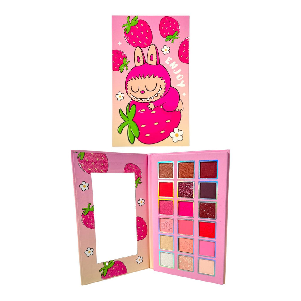 PALETA DE SOMBRAS X18 TONOS LABUBU FRUTAS ENJOY