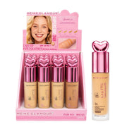 BASE LIQUIDA MATTE SPF30 36H 40ML TAPA CORAZON MEIKE GLAMOUR