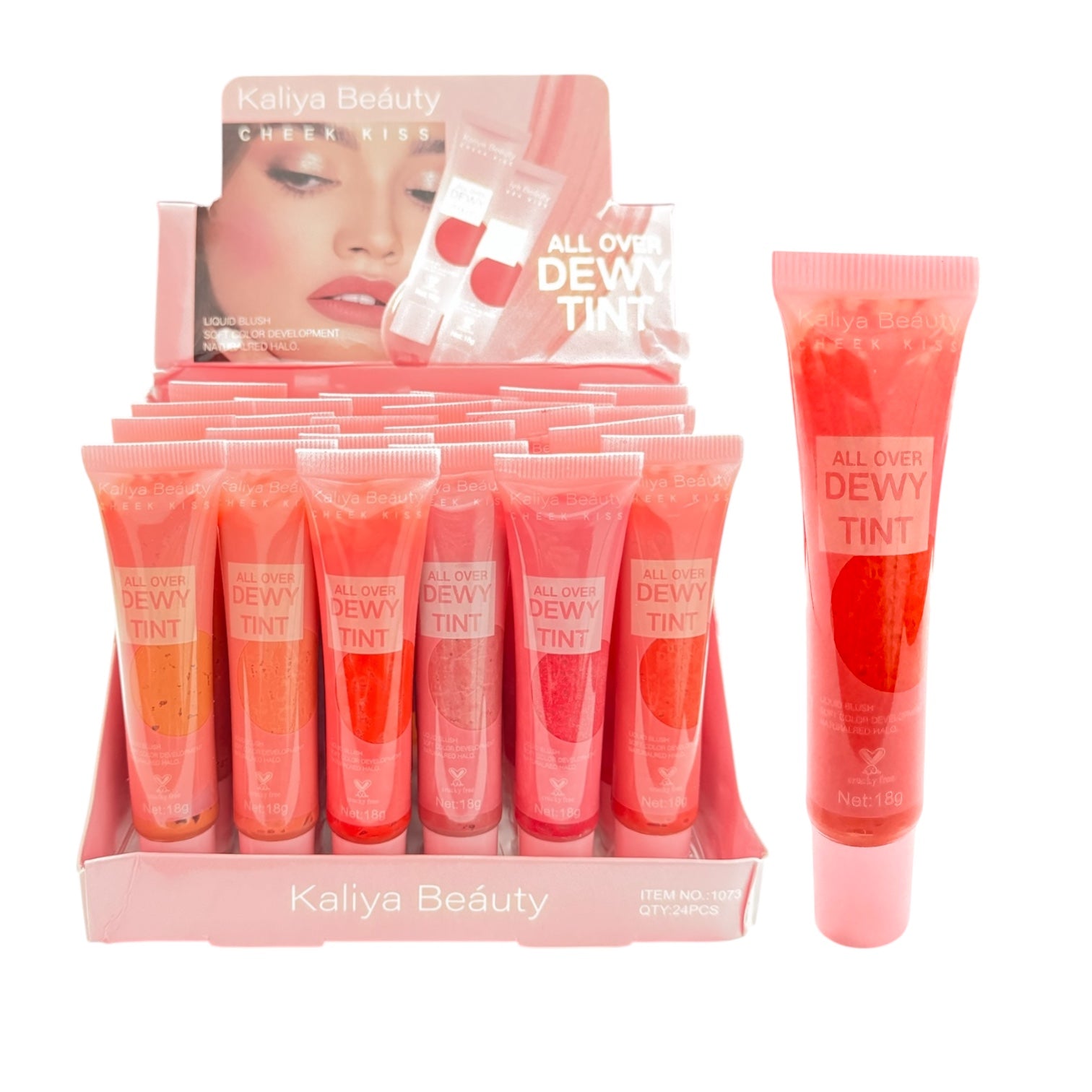 RUBOR LIQUIDO ALL OVER DEWY TINT KALIYA BEAUTY