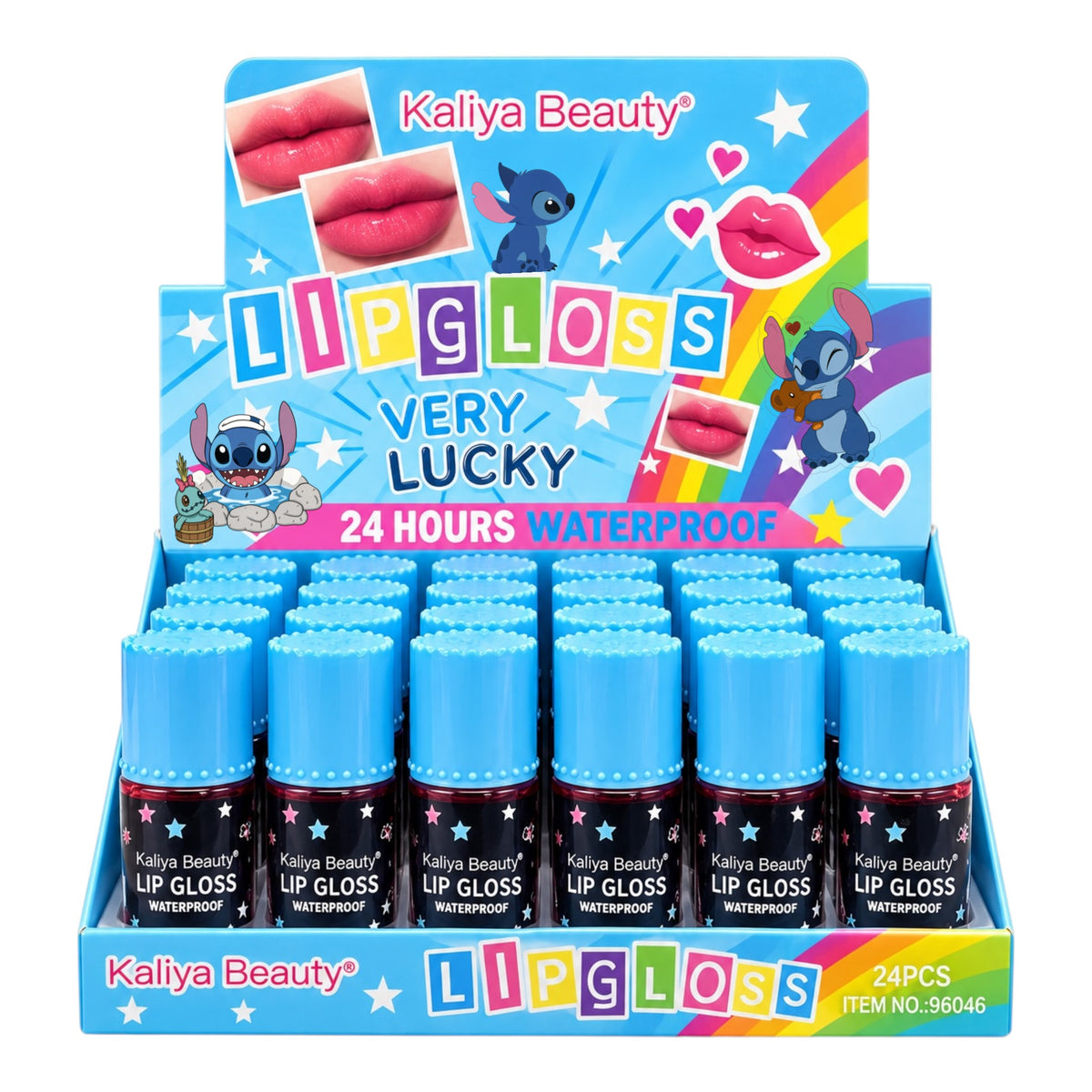 TINTA DE LABIOS REDONDA STITCH KALIYA BEAUTY