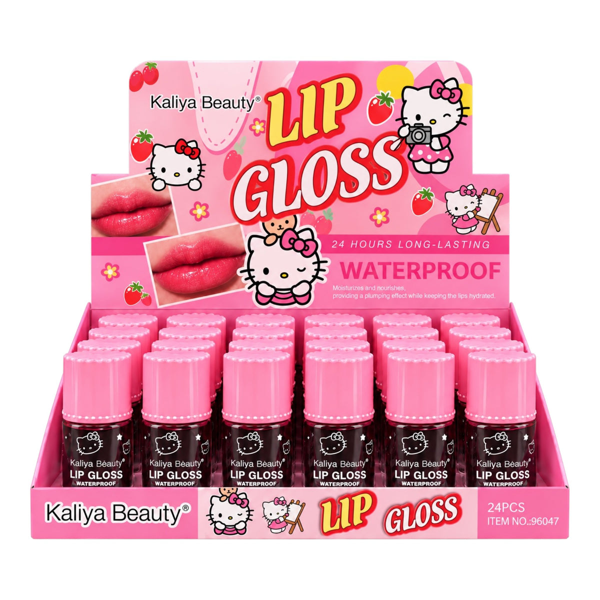TINTA DE LABIOS REDONDA HELLO KITTY KALIYA BEAUTY