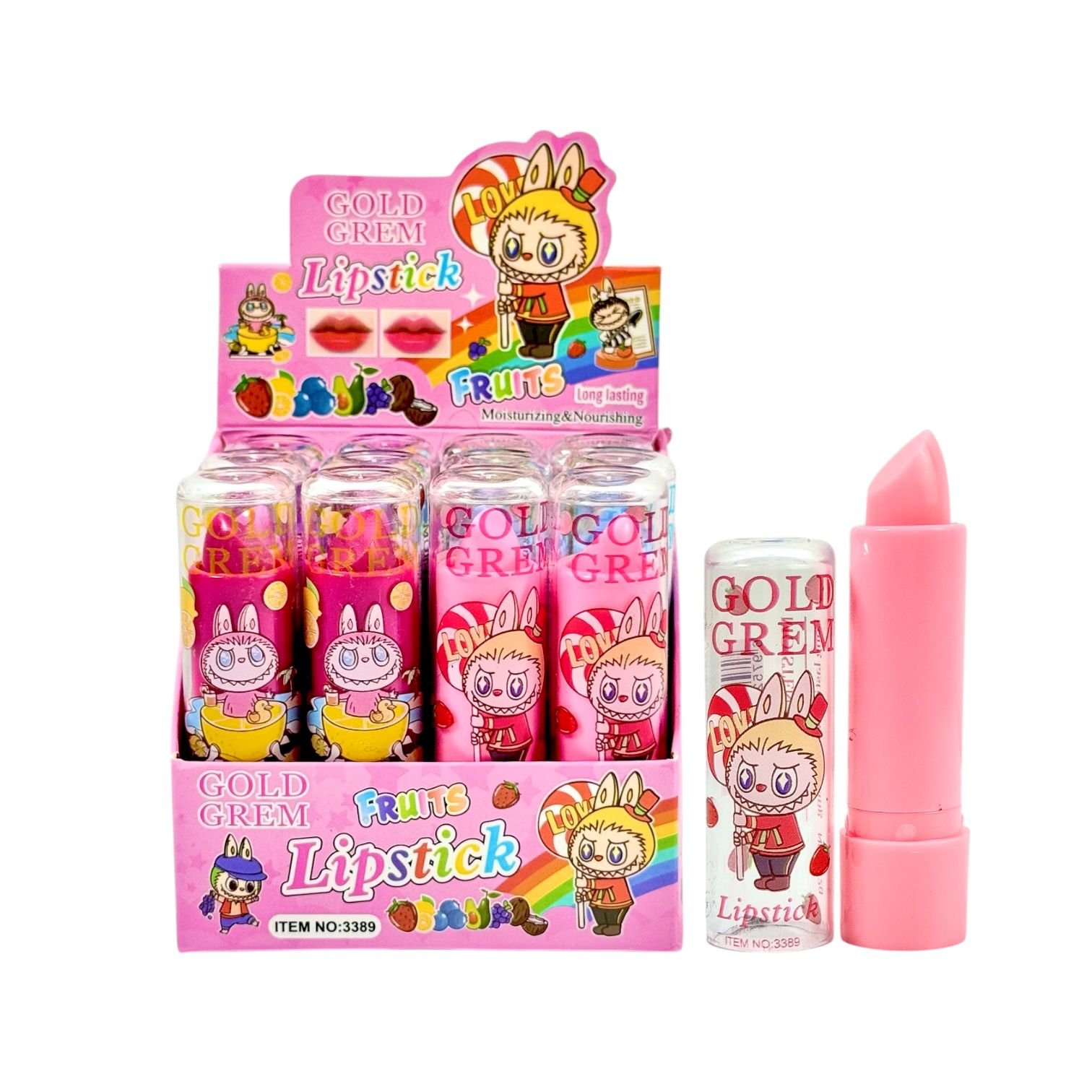 BALSAMO MAGICO EN BARRA LABUBU GOLD GREM