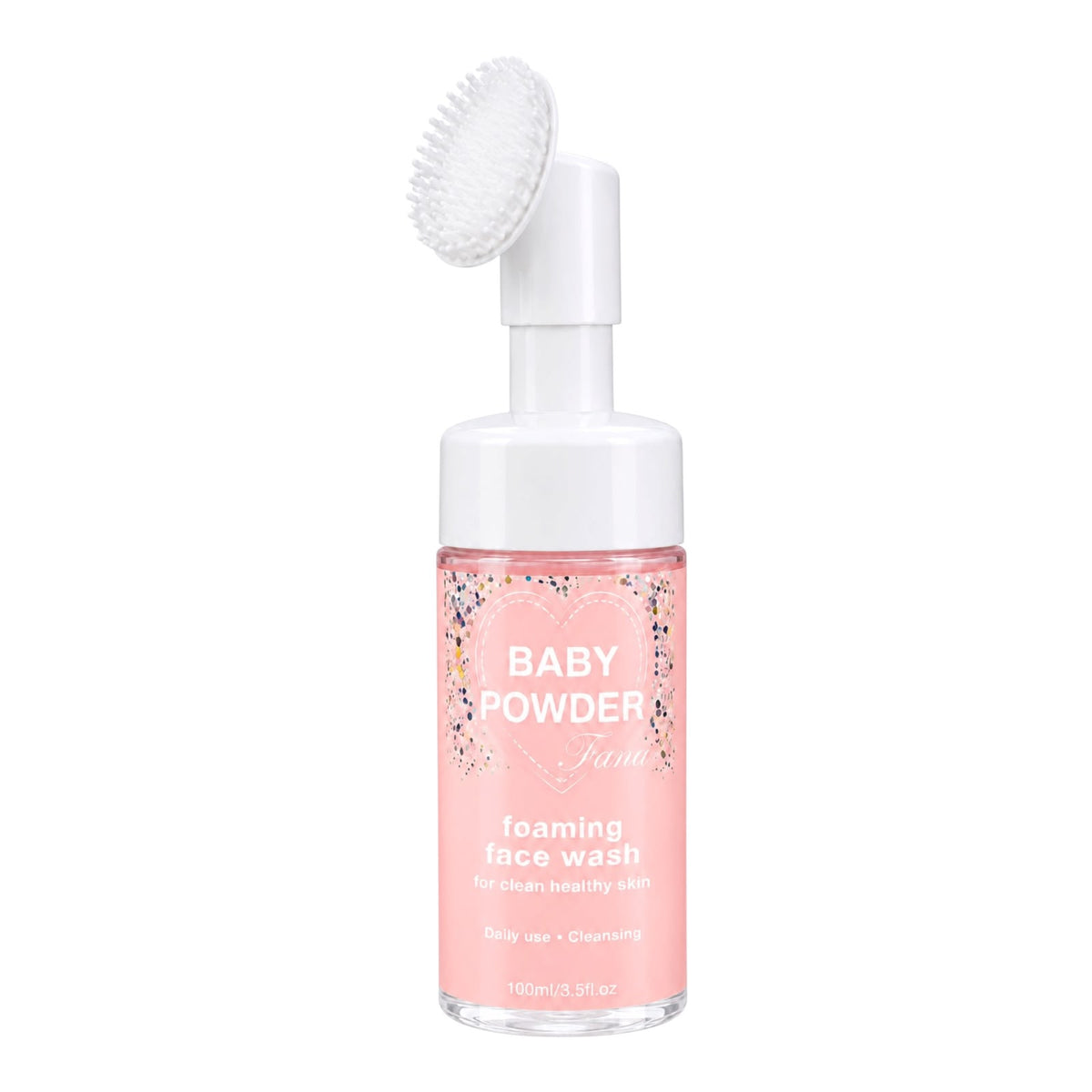 JABON ESPUMA CEPILLO 100ML BABY POWDER