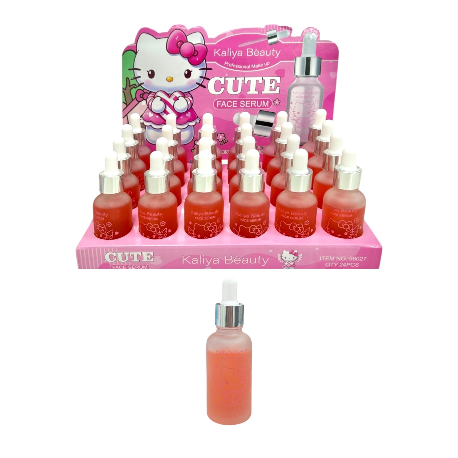 SUERO FACIAL AZUL STITCH / ROSADO HELLO KITTY 30ML KALIYA BEAUTY