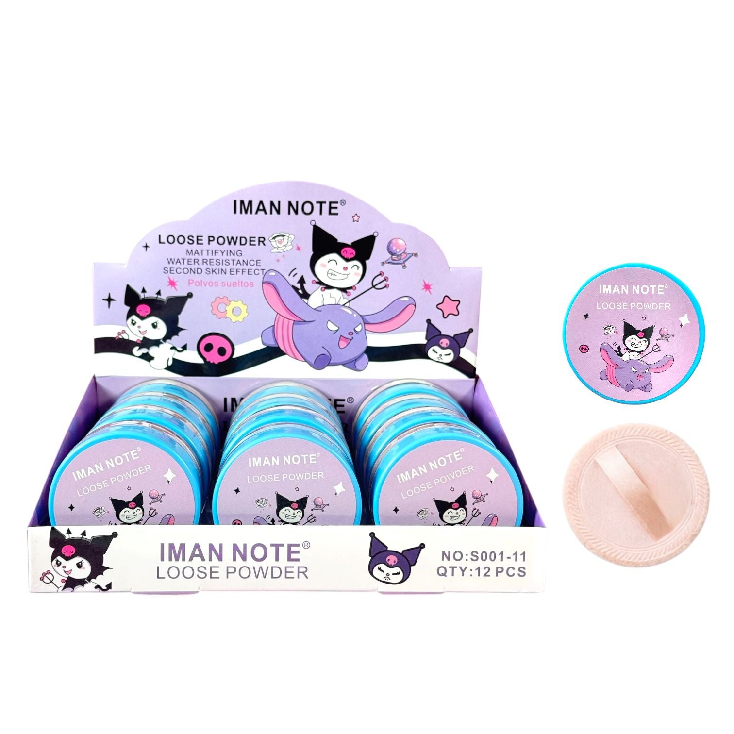 POLVO SUELTO KUROMI IMAN NOTE