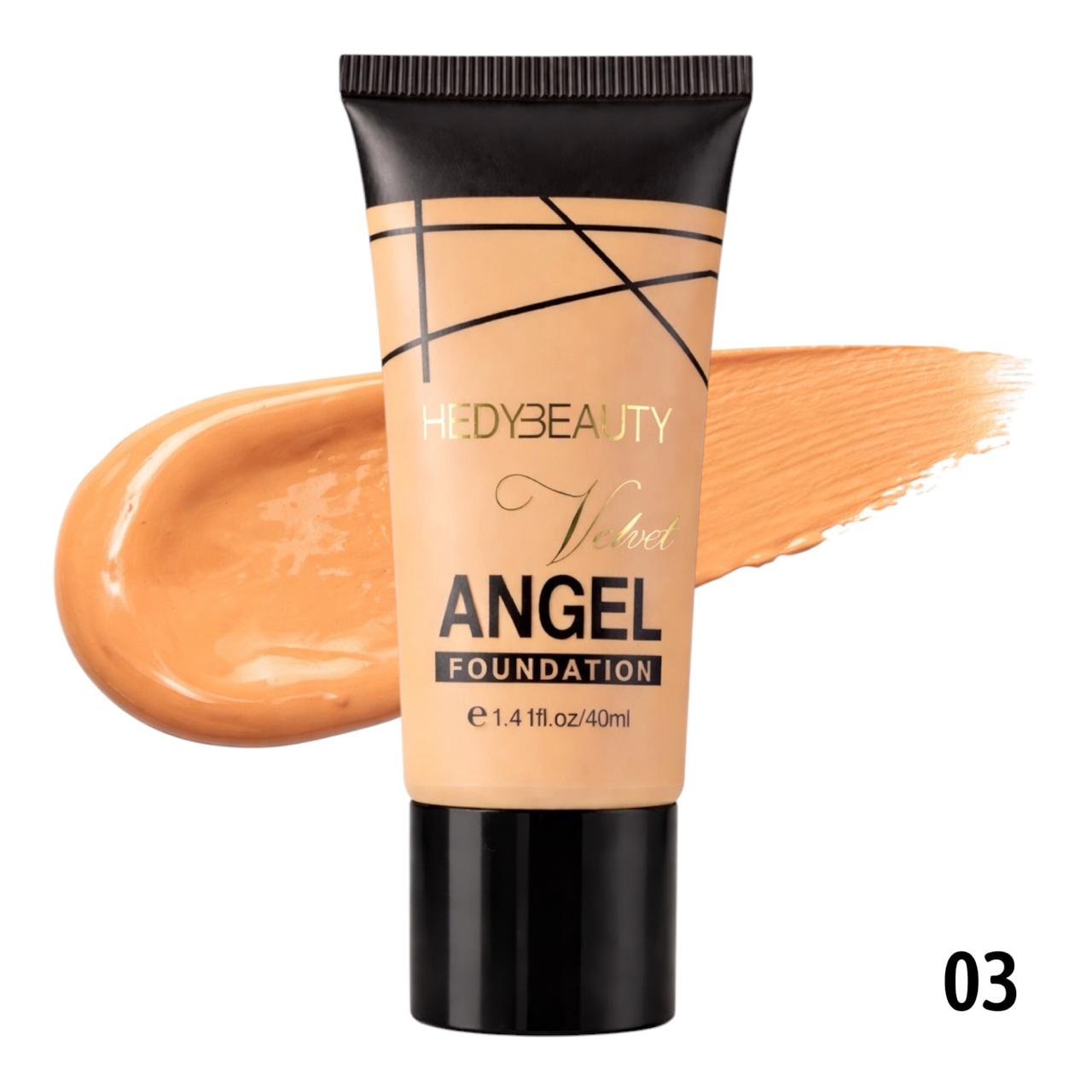 BASE LIQUIDA VELVET ANGEL 40ML HEDY BEAUTY