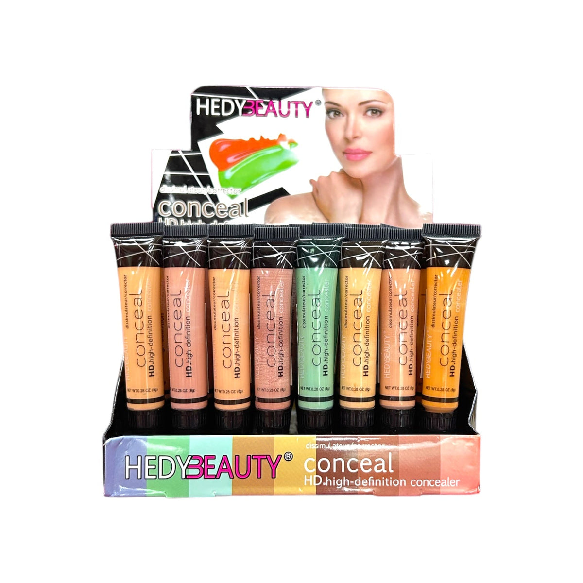 CORRECTOR LIQUIDO CONCEAL COLORES HEDY BEAUTY