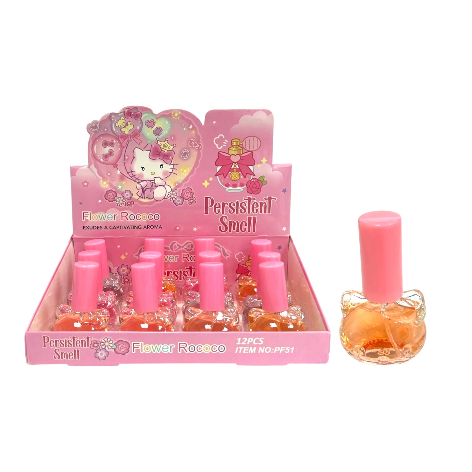 PERFUME CARA HELLO KITTY PERSISTENT SMELL FLOWER ROCOCO