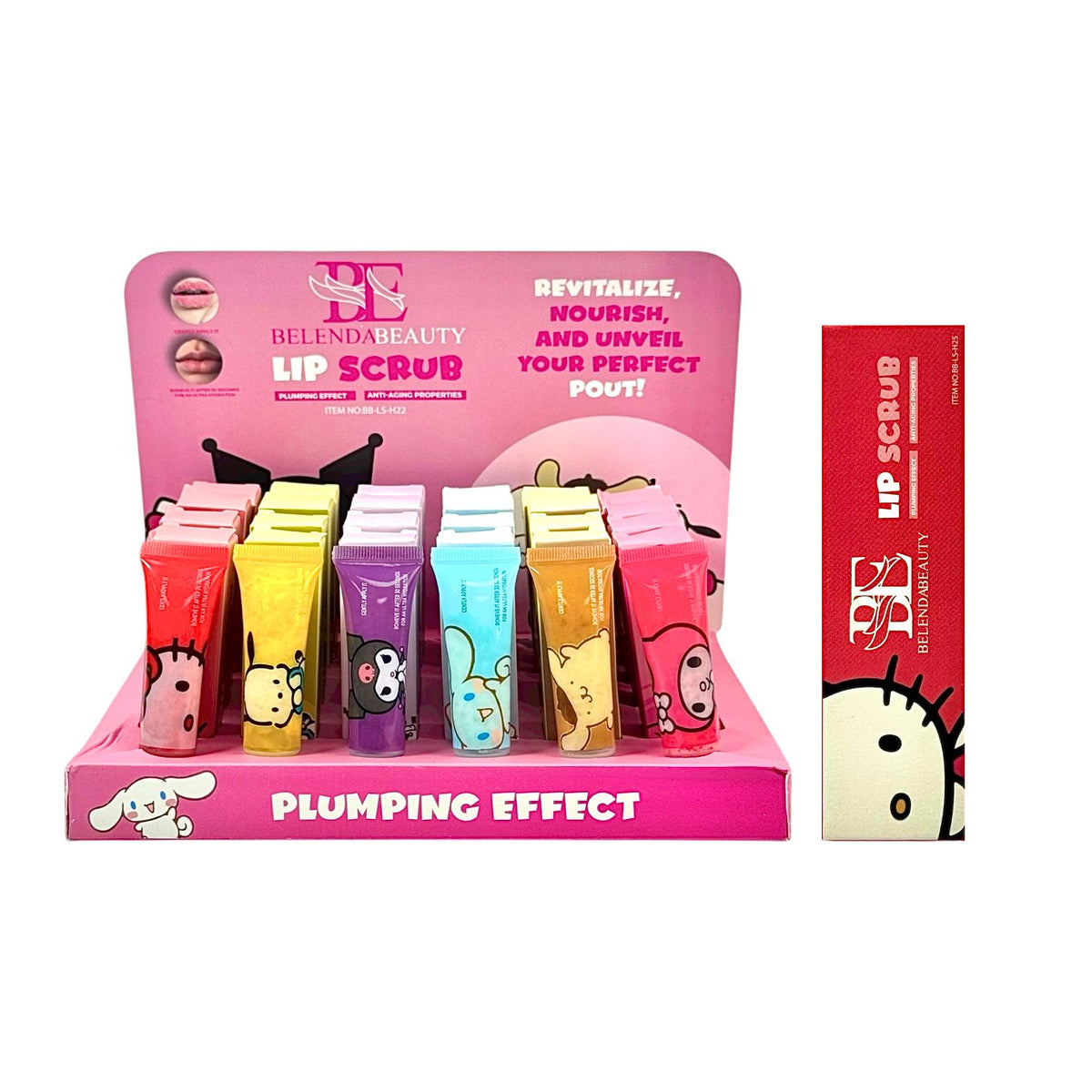 EXFOLIANTE DE LABIOS SANRIO BELENDA BEAUTY